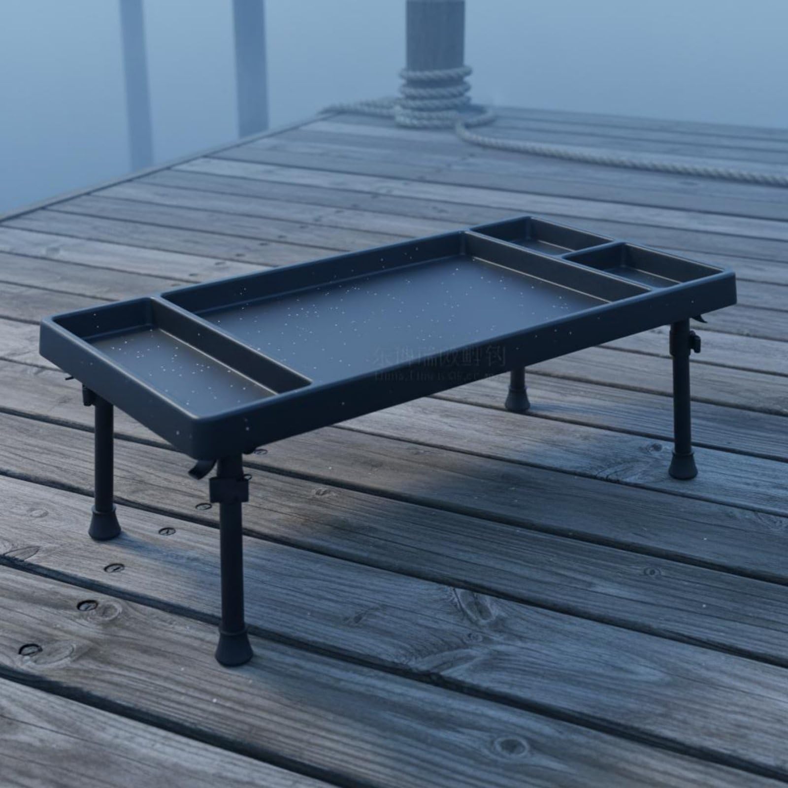 KESOTO Banja Pesca con Soporte Ajustable y Estructura Plegable para Mantener s Herramientas y Cebos Acuado para Pesca Libre
