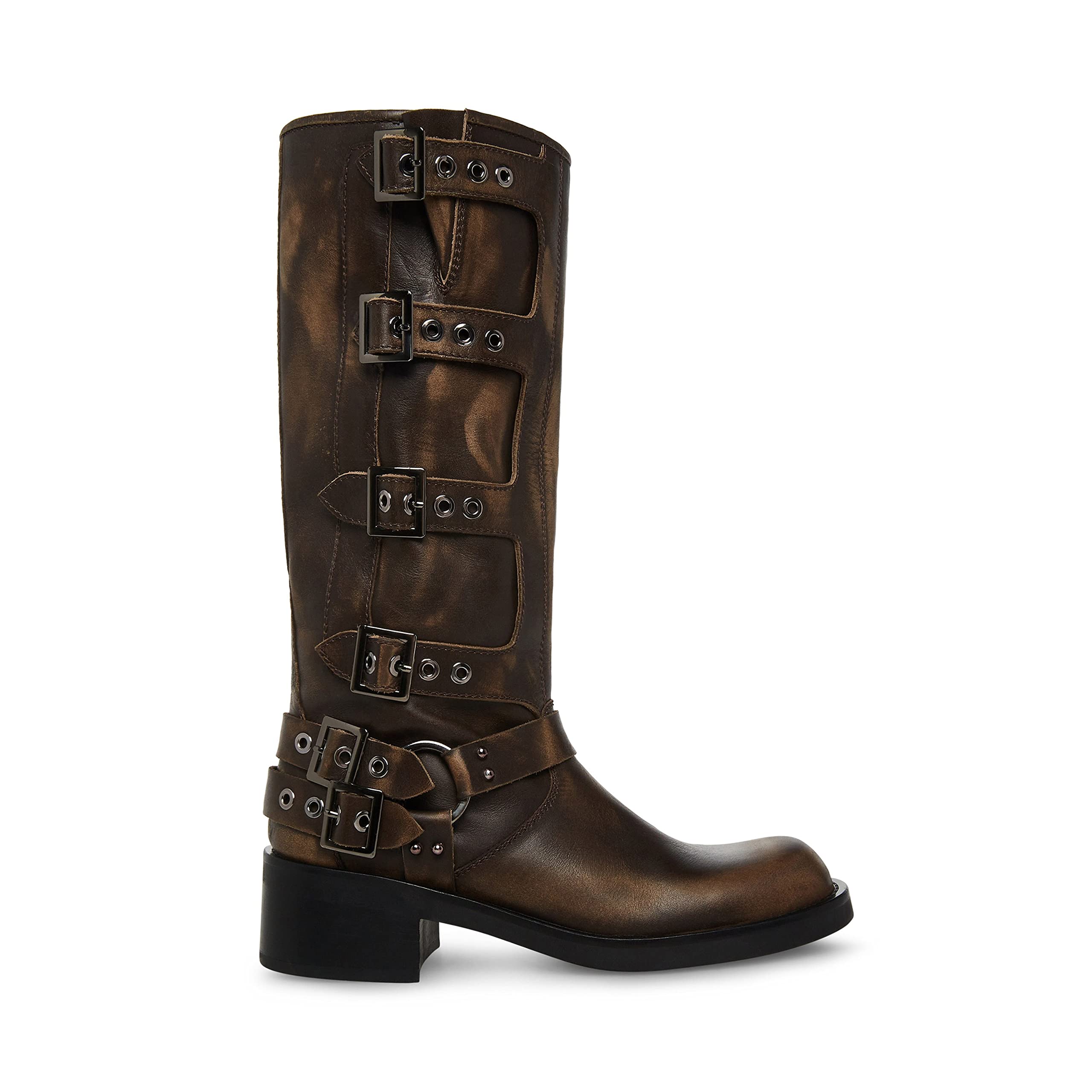 Steve Madden Rocky, Stivali ad Altezza Ginocchio Donna