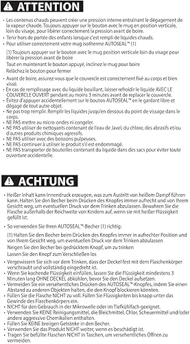 Miniatura 4 de Contigo Infusor de té para todas las tazas térmicas West Loop, colador de té hecho de acero inoxidable para bolsas de té o té sueltas, apto para