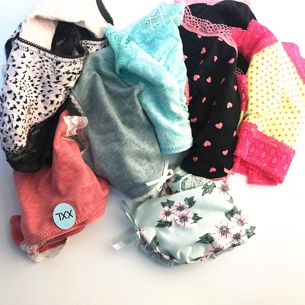 UWOCEKA Women Underwear,Varity of Panties 12 Pack Boyshort Hipster Briefs Assorted - Image 8