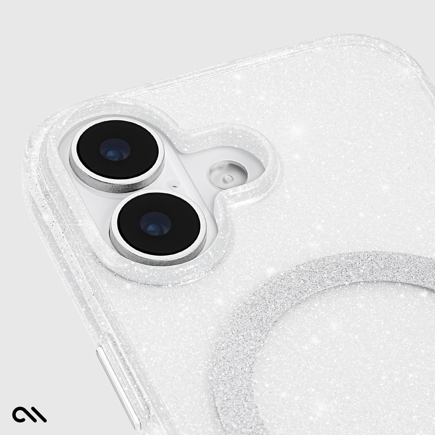 Case-Mate iPhone 17 Case [Compatible with MagSafe] - Stylish Sparkly Phone Case with 12ft Drop Protection - Premium Magnetic Cover for iPhone 17 - Twinkle Stardust