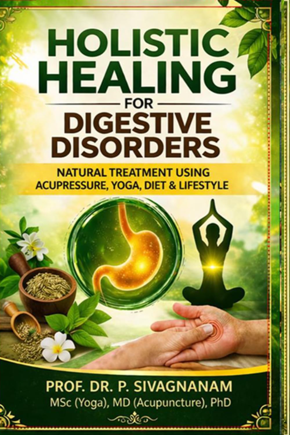 Holistic Healing for Digestive Disorders: Natural Treatment Using Acupressure, Yoga, Diet & Lifestyle