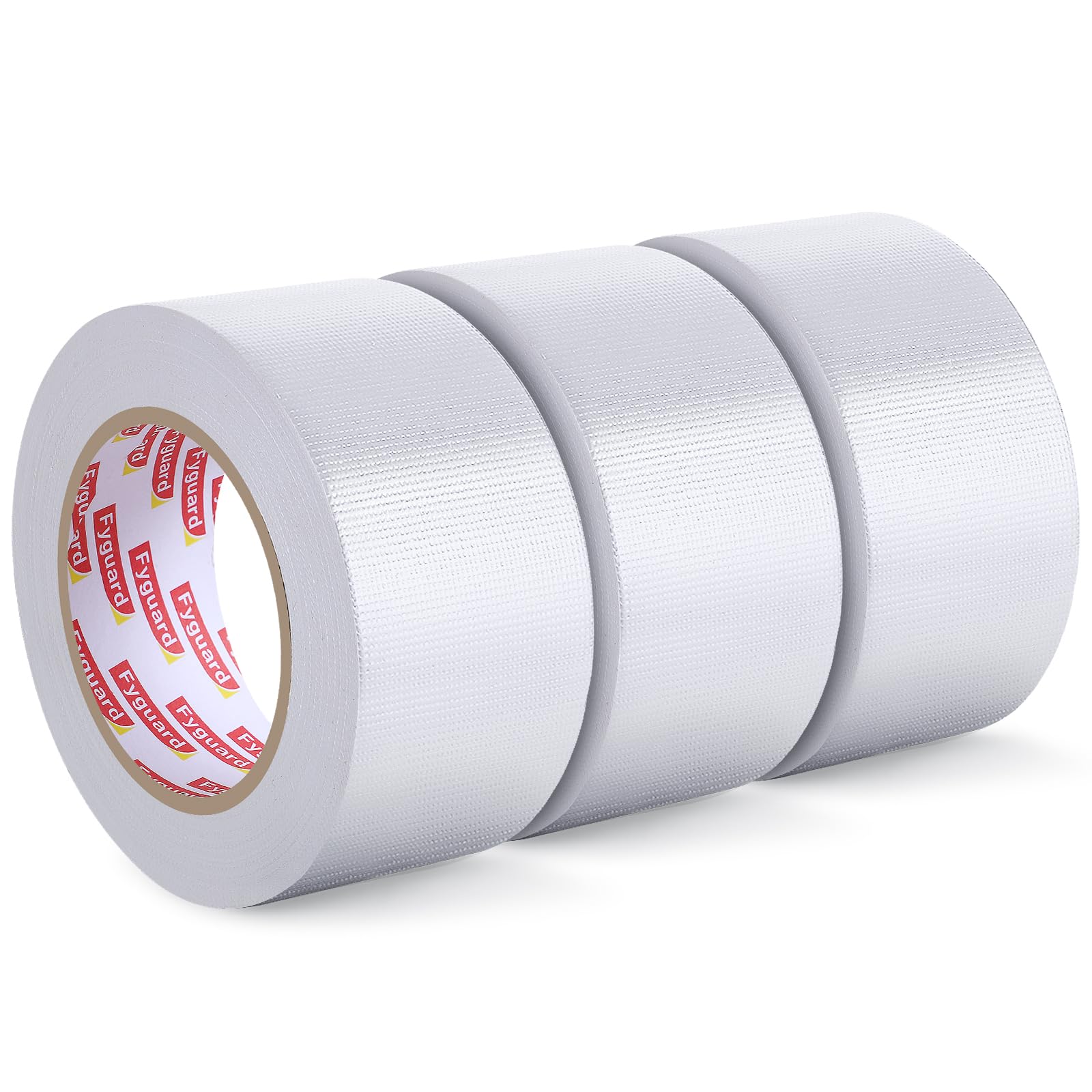 Fyguard 3 Rolls White Duct Tape
