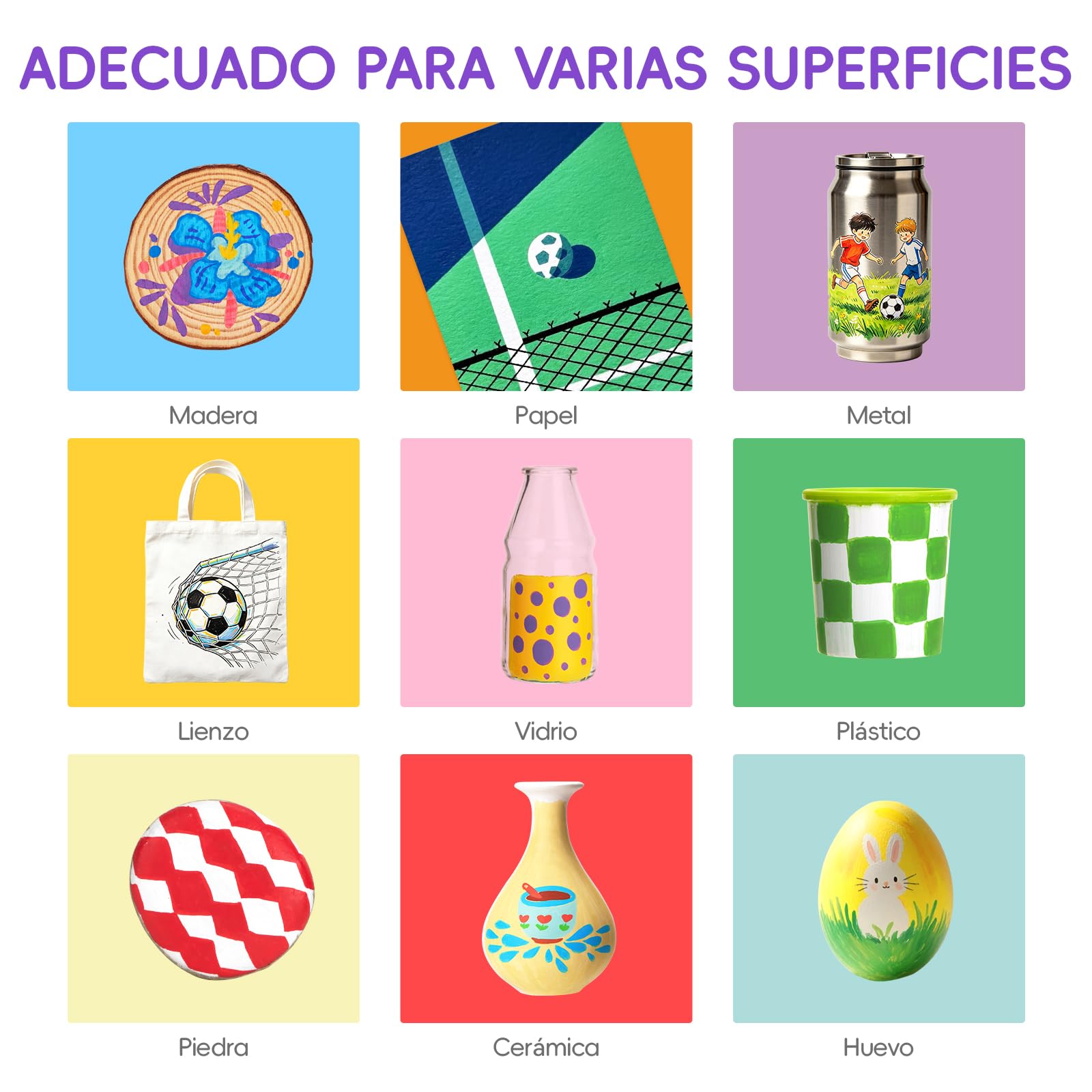 Arrtx Rotuladores de pintura acrílica de 150 colores, para artistas, adultos, dibujos, dibujos animados, cómic, punta de pincel para pintura de roca, madera, lienzo, manualidades, suministros de arte