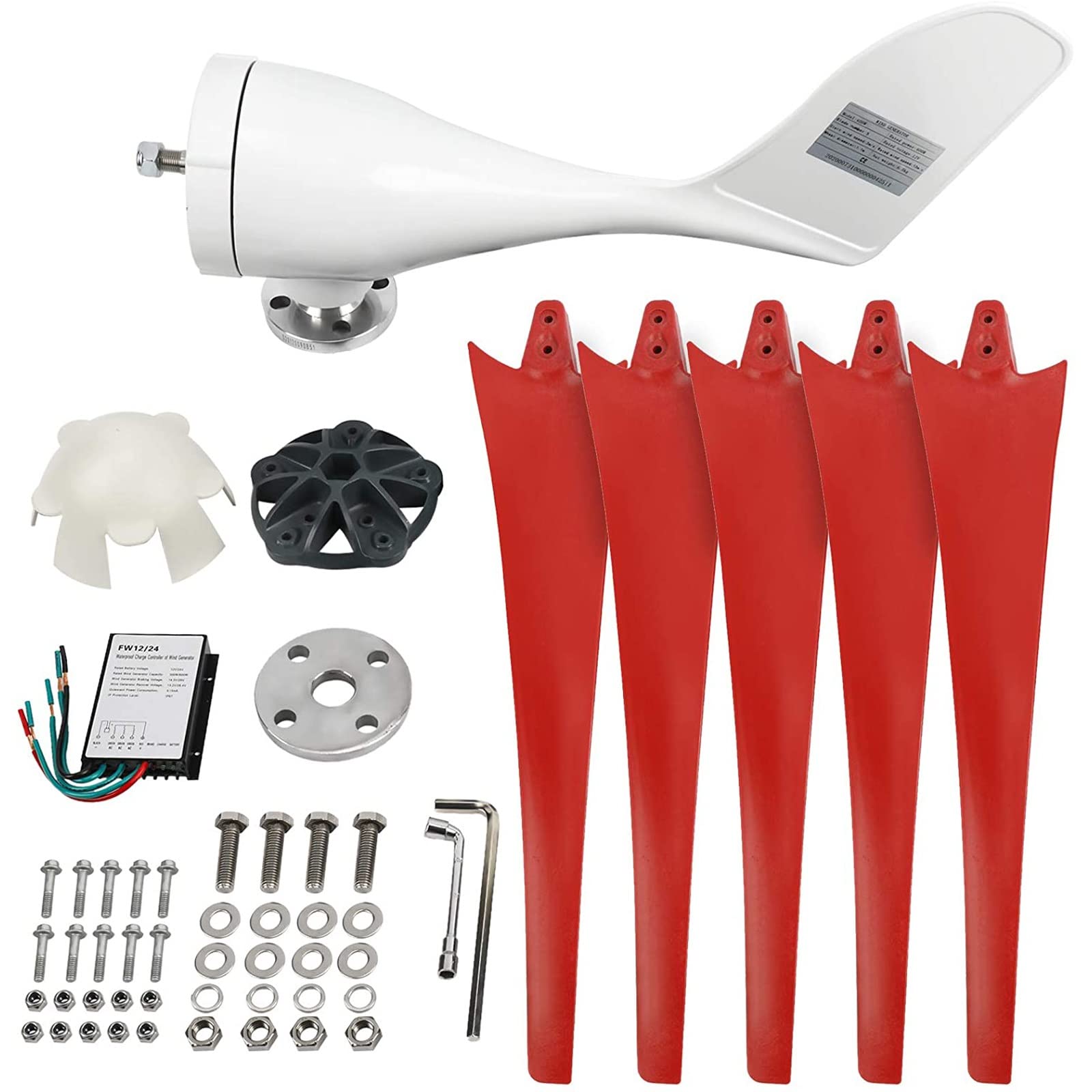 Kit Di Generatore Eolico 12V A Trifase 400W, Con Controller Di Ricarica - Foto 7