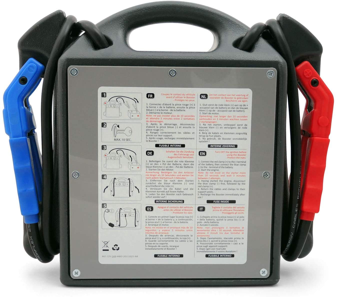 Buy MAXTOOLS JS1000UK, JS1000, Professional Portable Jump Starter 1380A 12 V 22 Ah with 4140 A