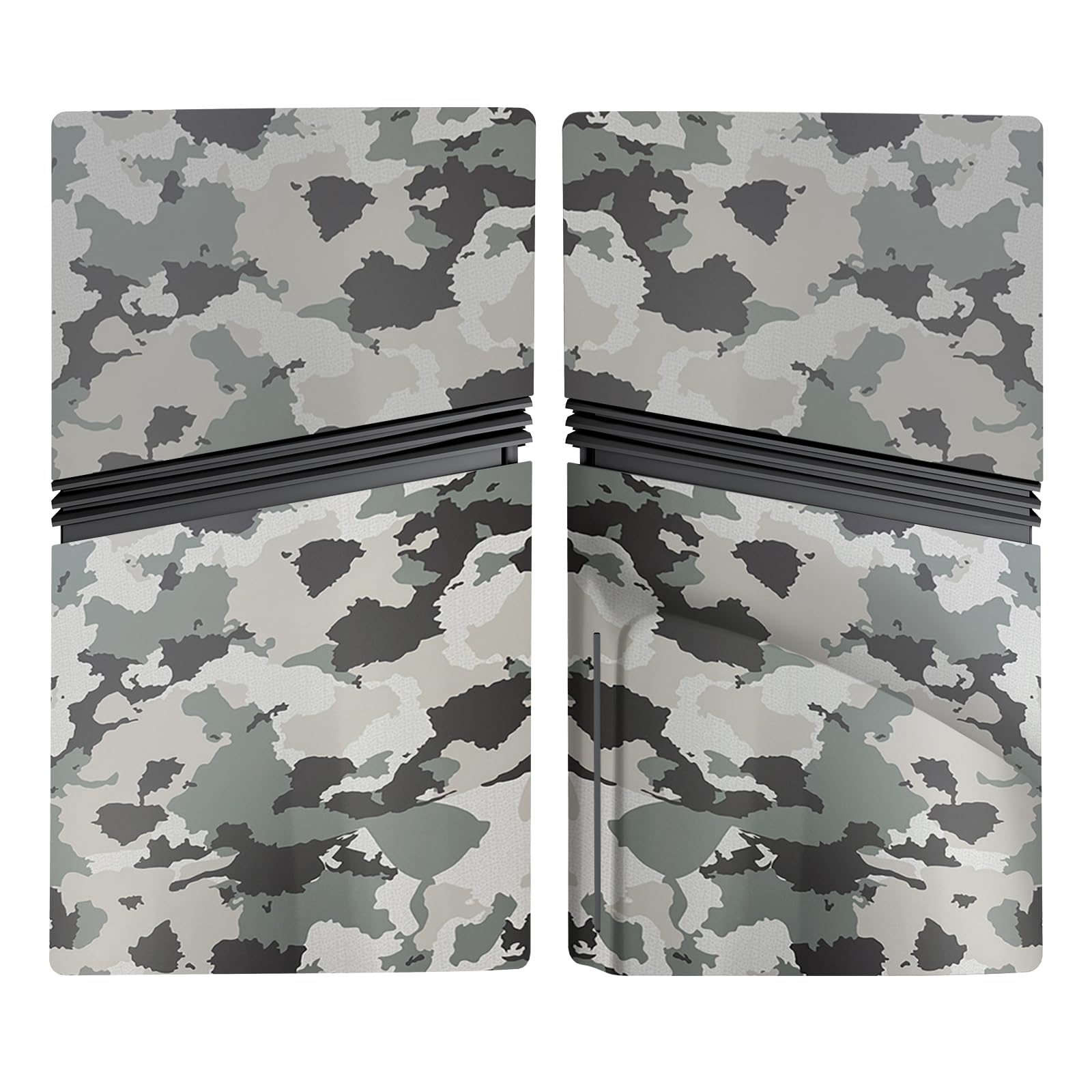 Carcasa para consola digital PS5 PRO versión ventilada para unidad óptica PS5 PRO, carcasa protectora de color camuflaje (versión de unidad óptica)