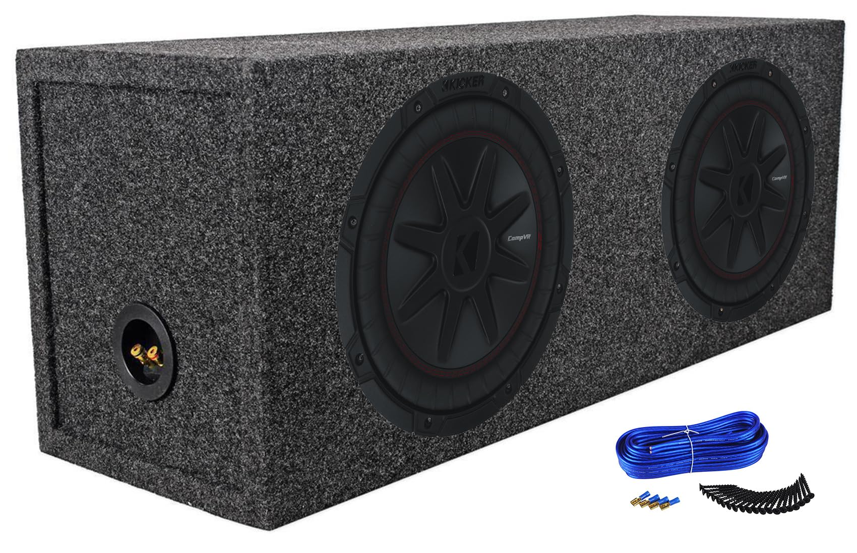 Audiosavings Bundle: (2) Kicker 52CVR104 10