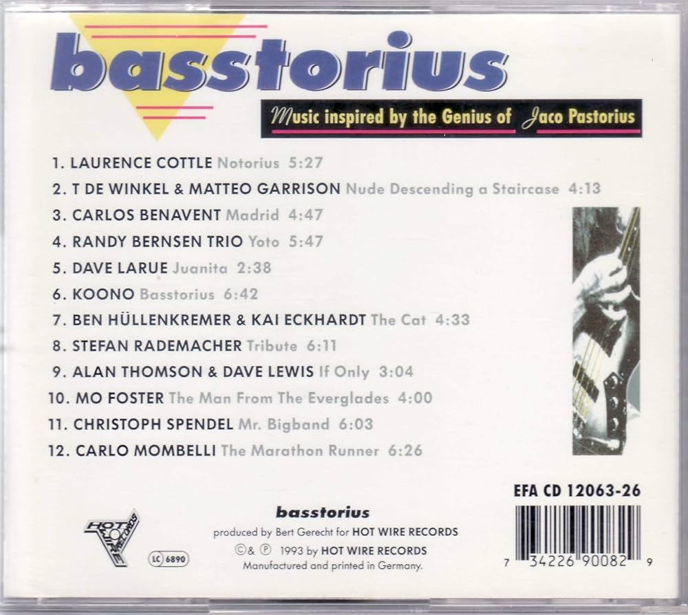 (CD)Bass Talk, Vol.3: Basstorius／Various Artists Bass Talk, Vol. 3 by Various Artists (CD, Aug-1994, HOT WIRE
