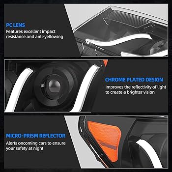 Amazon.com: AUTOSAVER88 LED DRL Headlights Assembly