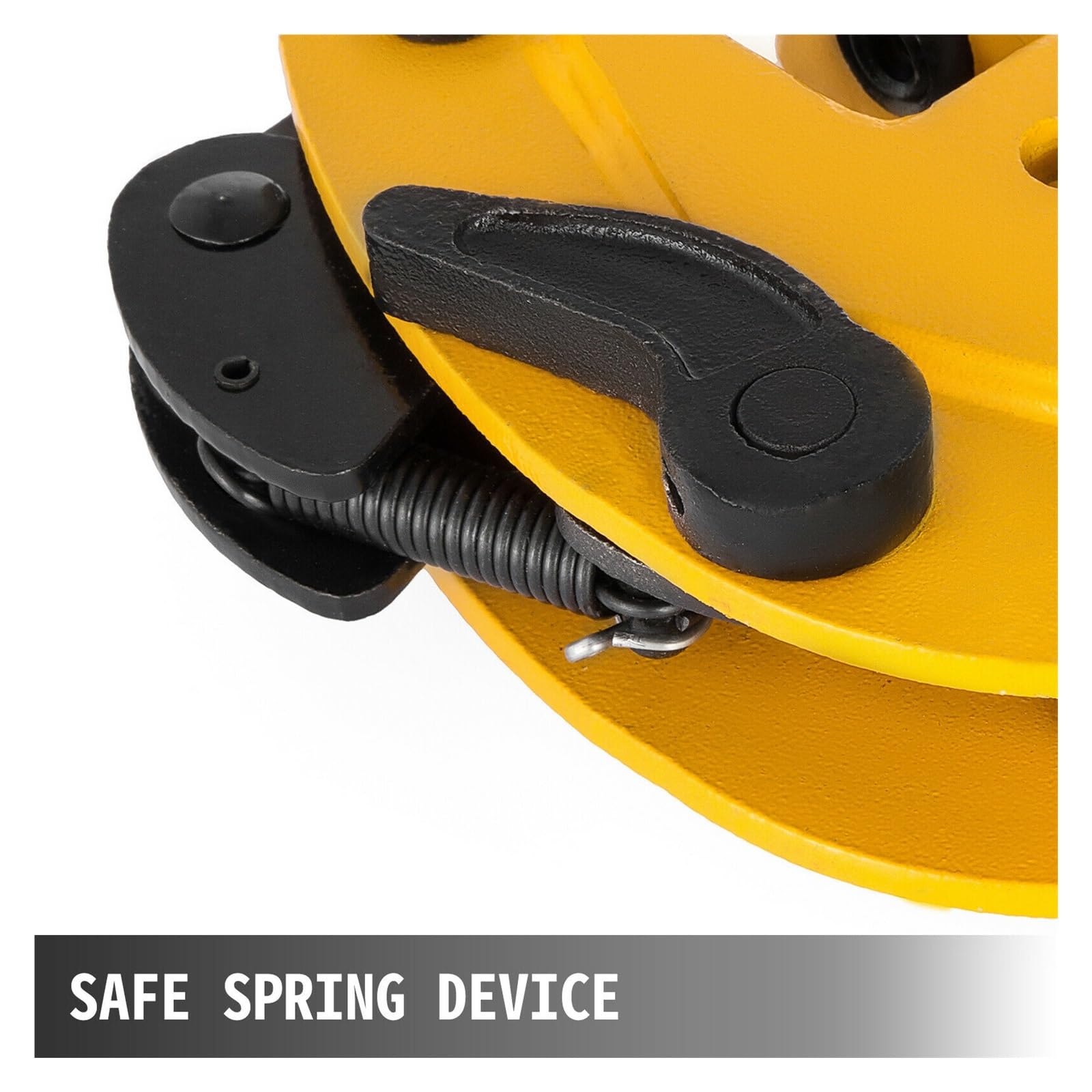 0,8T - 2T Vertikaler Plattenklemmbacken-Öffnungs-Stahlblechheber in Industriequalität for Stahlfabriken und Baustellen(1 Ton)