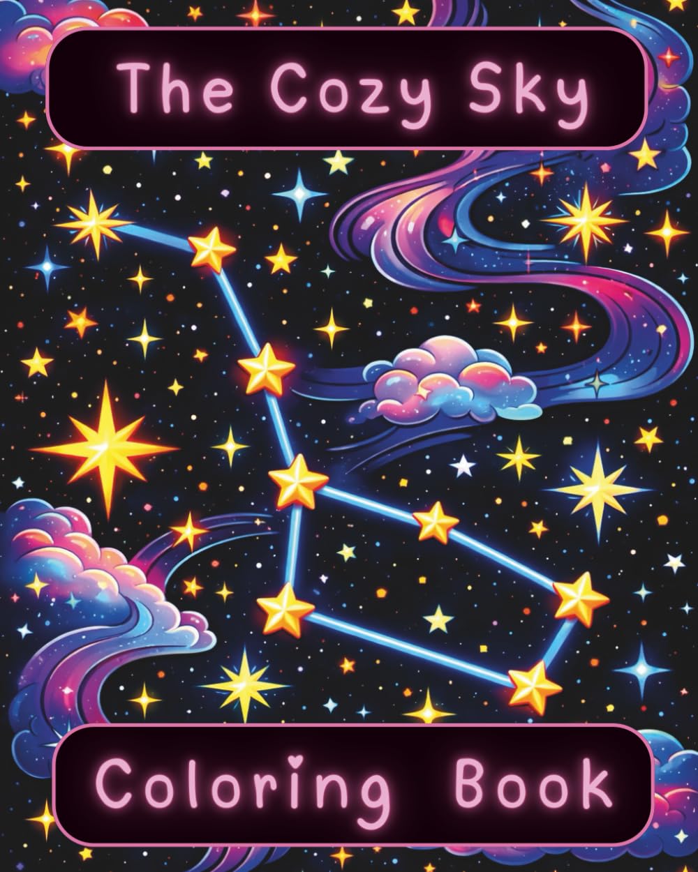 The Cozy Sky Coloring Book (Cozy Coloring Books)