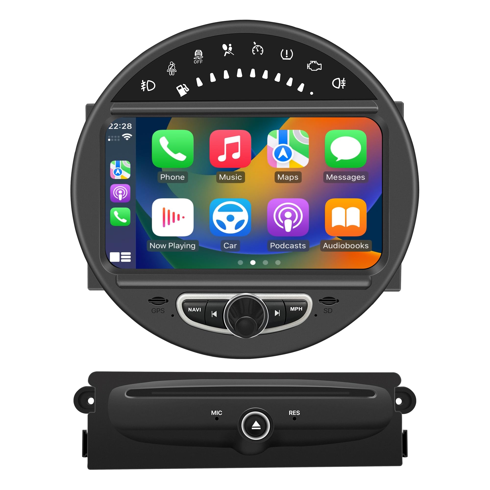 Amazon.com: 8 Inch Android Car Radio for Mini Cooper R55-R61, 64GB