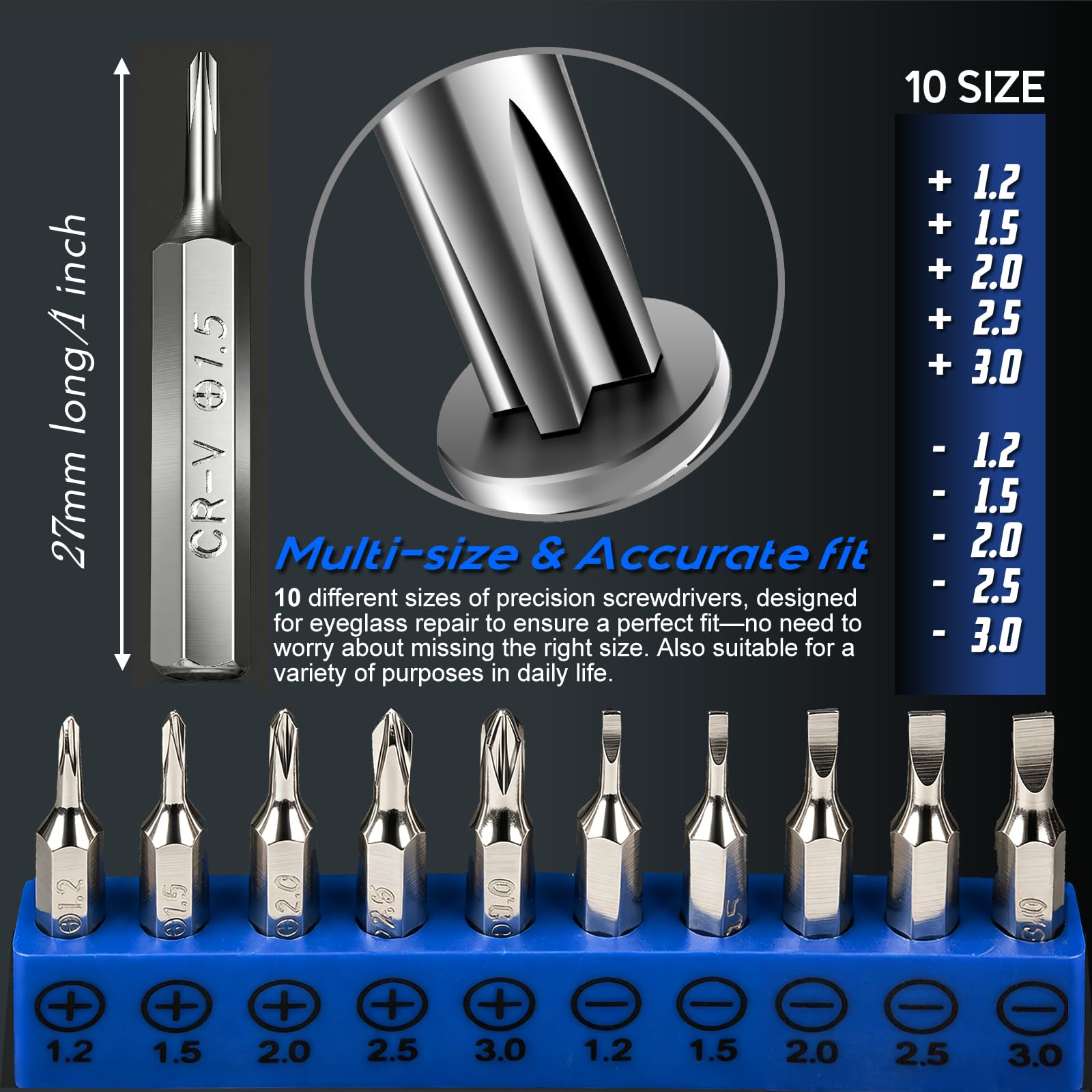 Amazon.com: Eyeglass Sunglass Repair Kit,MINGFIX Magnetic Eye