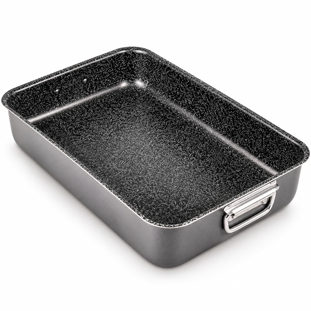 Alluflon Tradition Italy Lasagneform, Aluminium, schwarz, 42 x 29,5 x 7,5 cm