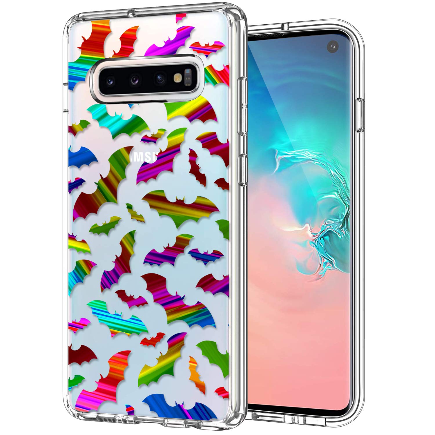 Icedio Galaxy S10 Plus Case Clear With Floral Designs Girls