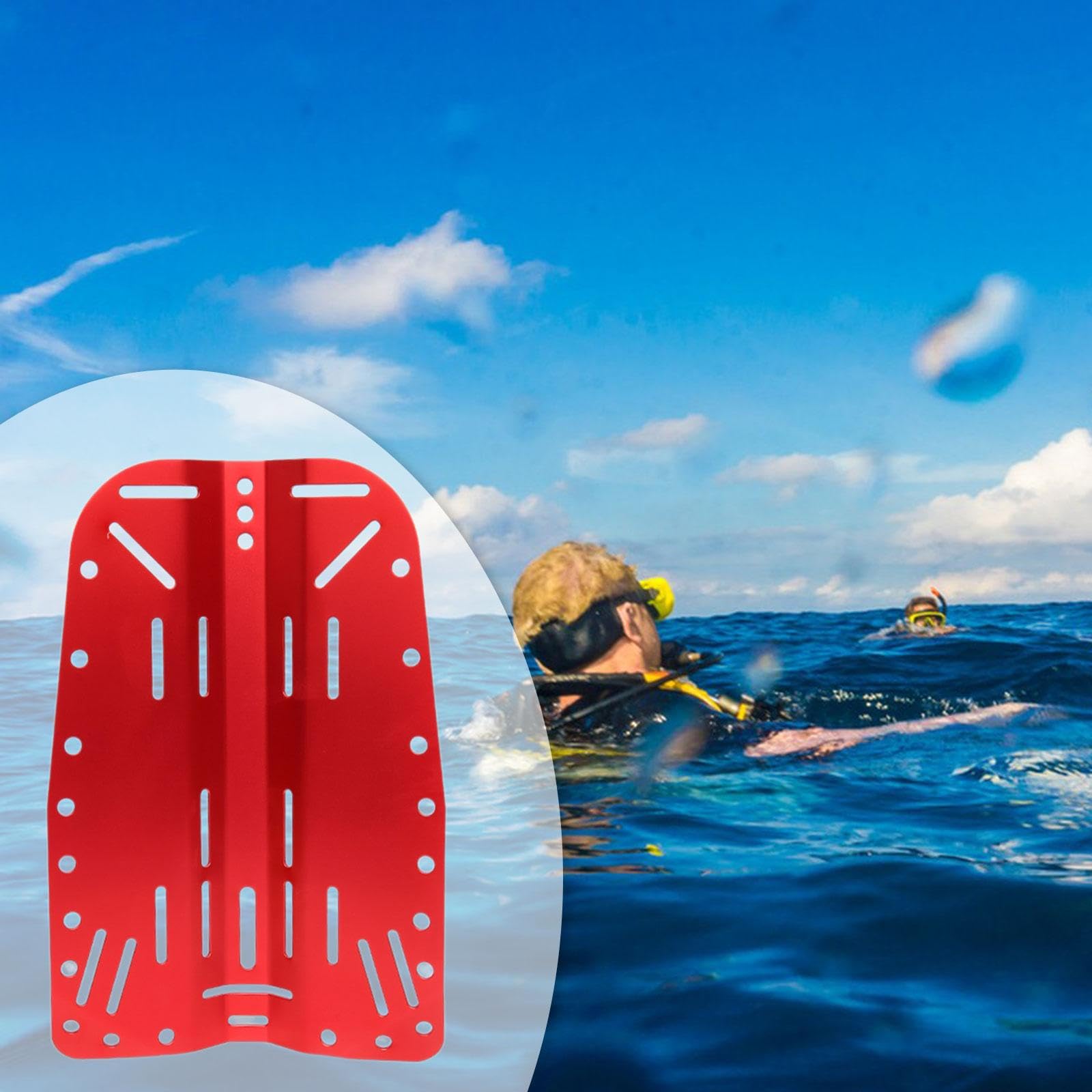 Predolo Plaque Dorsale de Plongée sous-Marine, Gilet Stabilisateur, Harnais, Support de Bouteille