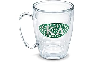 Kappa Delta Sorority Mug Blue Glaze Ceramic Coffee Mug