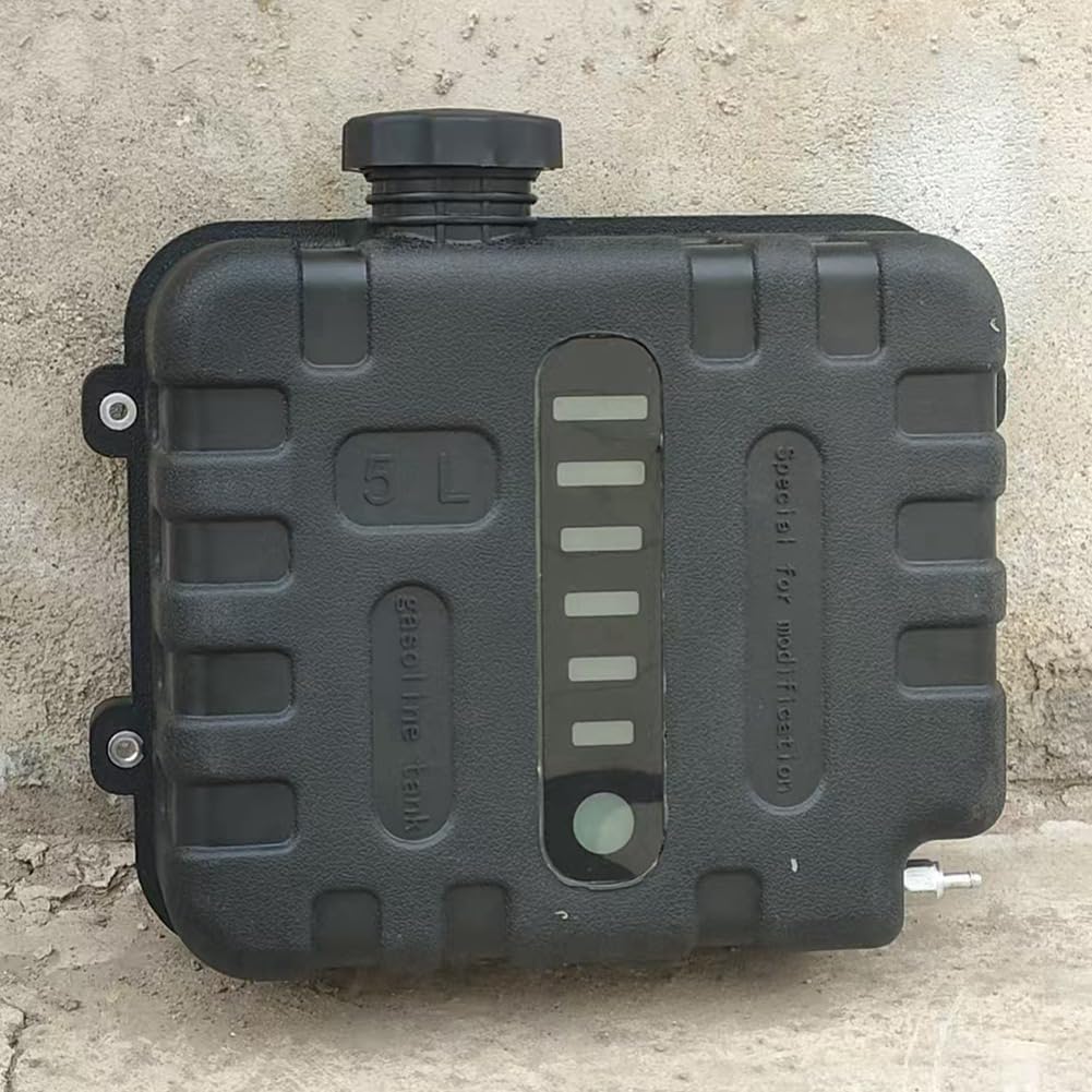 Serbatoio Carburante da 5 Litri per Riscaldatore Ad Aria per Auto, Camion, e Roulotte. Serbatoio Resistente e per Riscaldatori Ad Aria di Parcheggio A Olio e