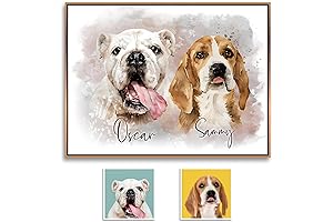 Gorgeous Custom Pet Portraits: Immortalize Your Furry Friends