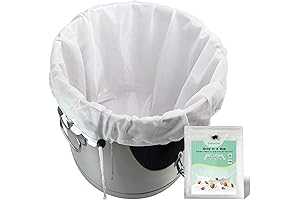 Brew Bags Extra Large - 250 Micron Fine Mesh Fruit Wine Cider...