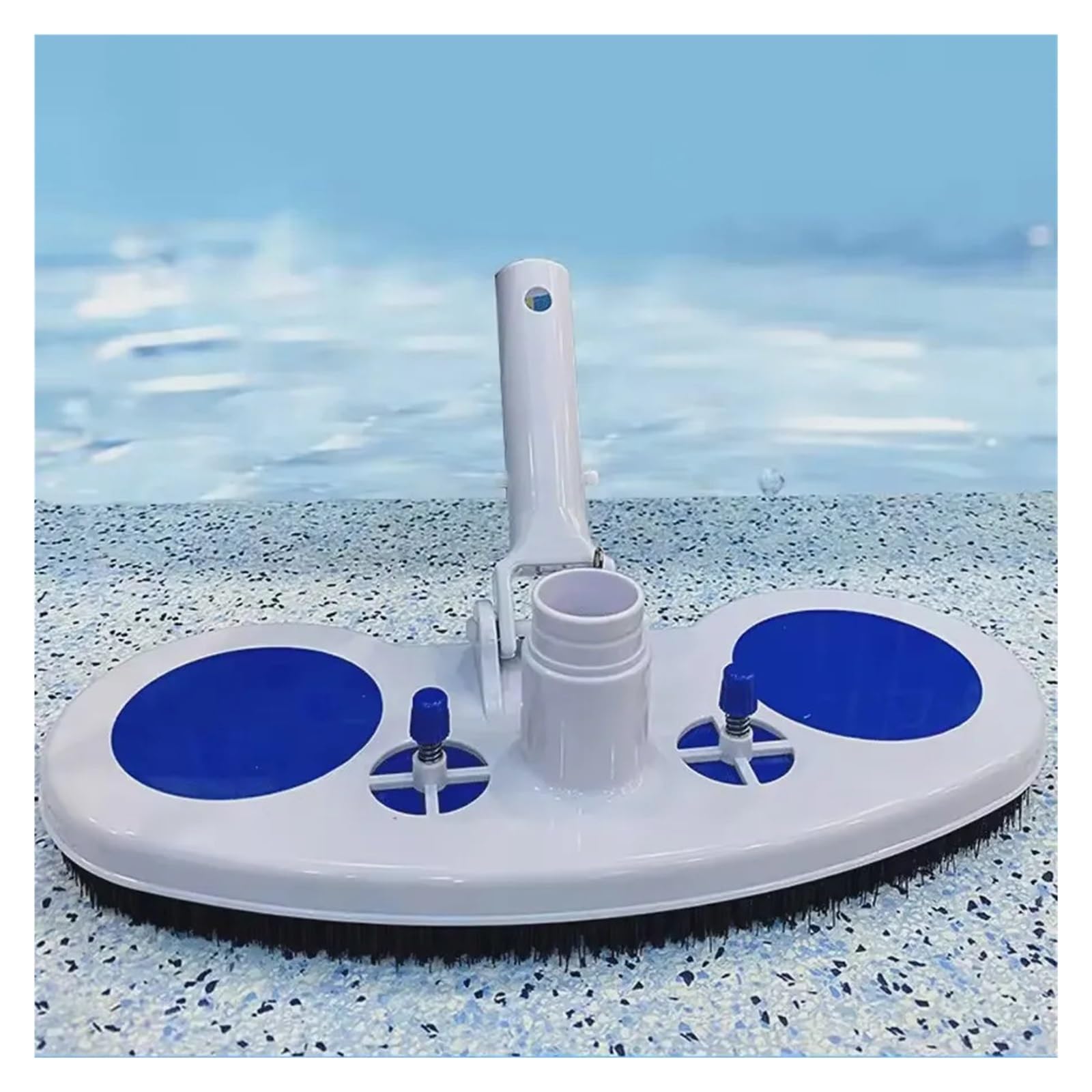 Schwimmbad-Saugkopf Mit Bürste – Unterwasser-Staubsauger-Werkzeug For Die Boden- Und Wandreinigung