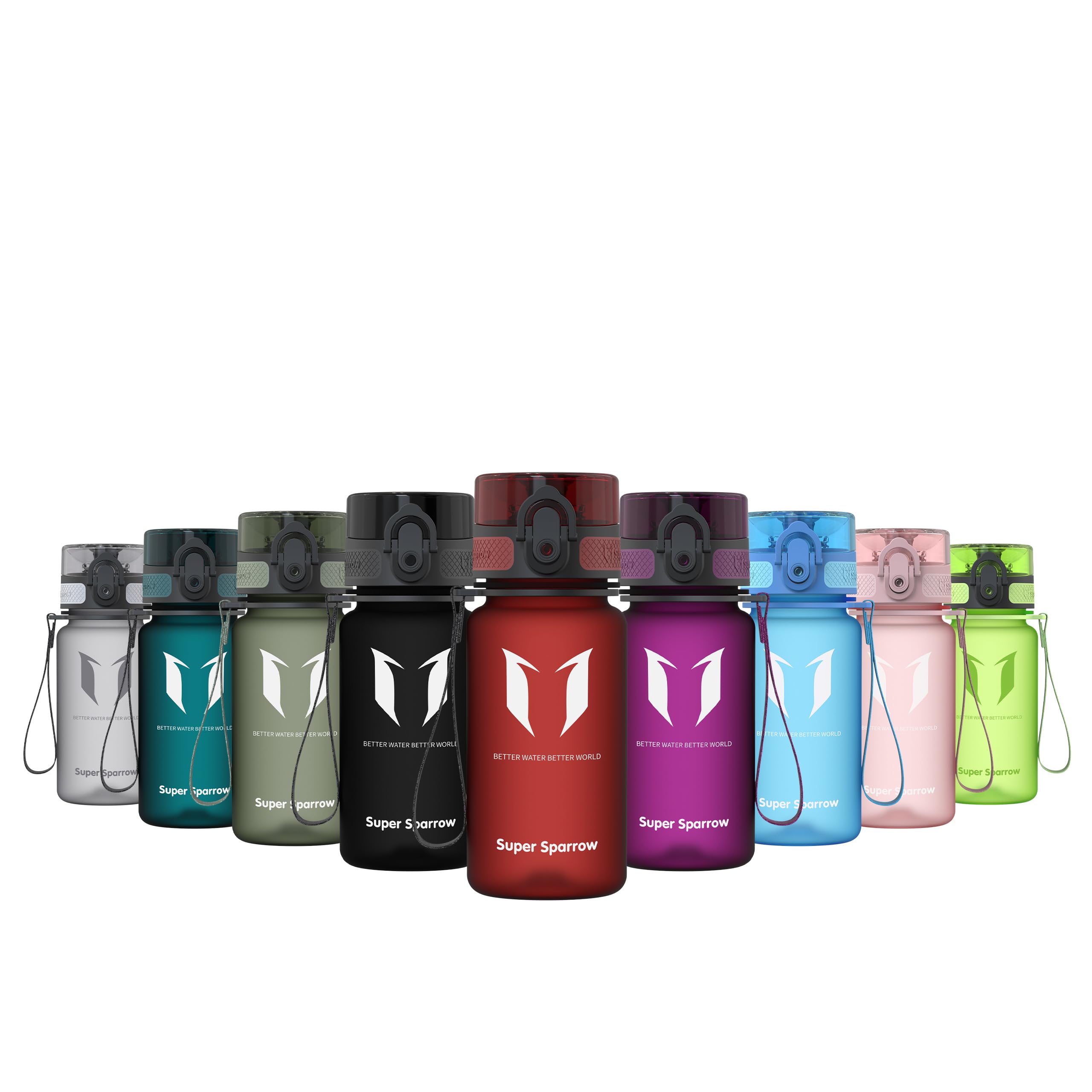 Super Sparrow Botella de Agua Deportiva -350ml & 500ml & 750ml & 1000ml - Sin BPA — view 32