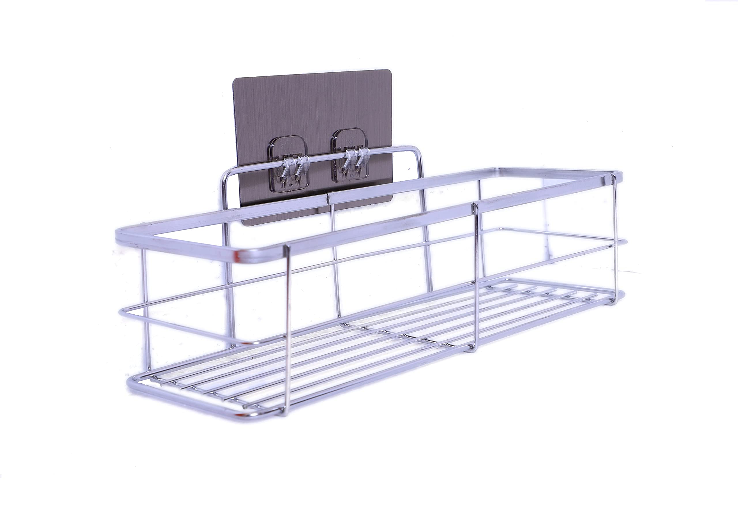 ZURATO Wall Mounted Stainless Steel Multi Purpose Bathroom Shelf/Rack/Kitchen Shelf/Bathroom Shelves and Racks Steel Wall Mounted Organizer for Home (Set of 1) (B08VJ8HXSJ) Amazon Price History, Amazon Price Tracker