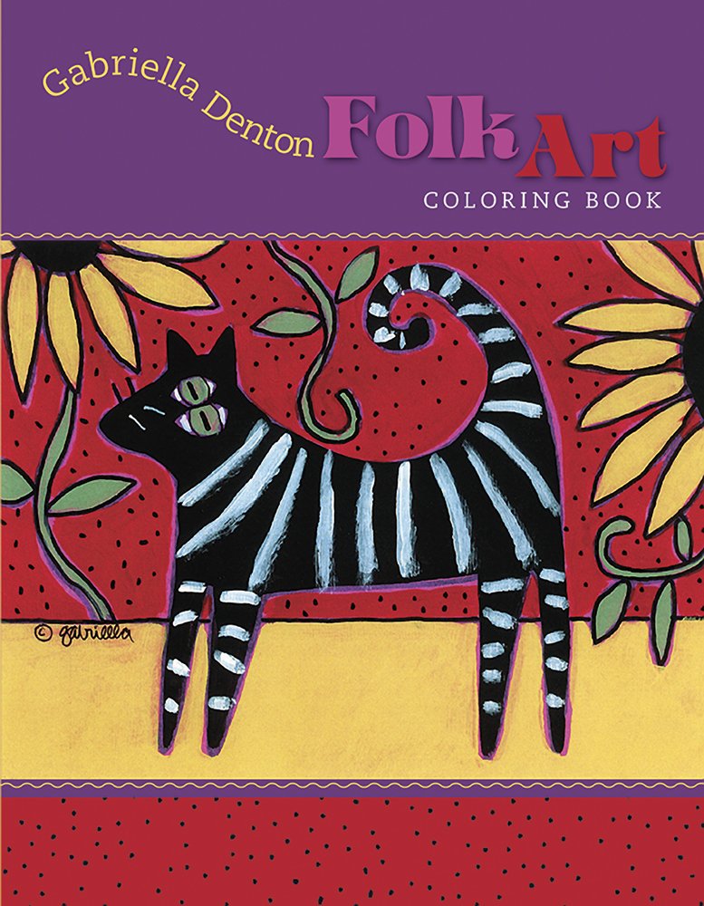 Gabriella Denton Folk Art Paperback – January 1, 2013