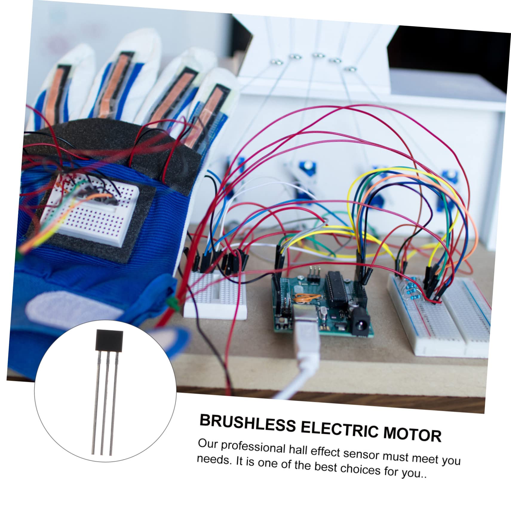 Beatifufu Hall Effect Sensor 25pcs Set for Brushless Electric Motor RPM Monitoring