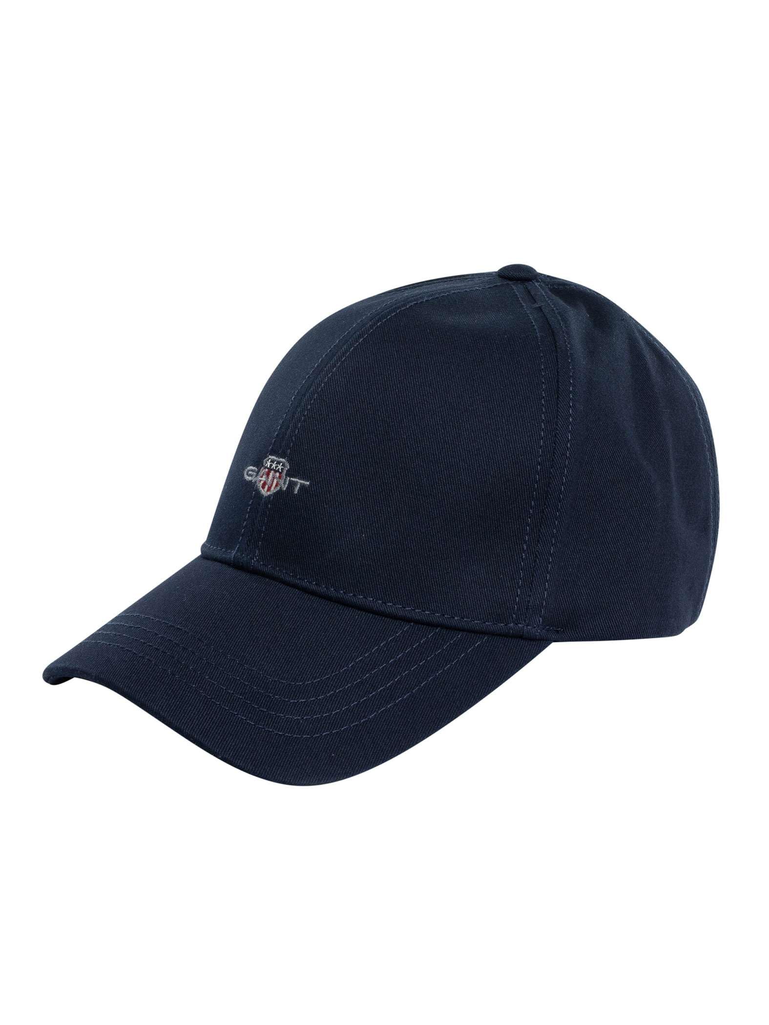 GANT Unisex High Shield Cotton Twill Cap Baseball Cap, Navy, One Size