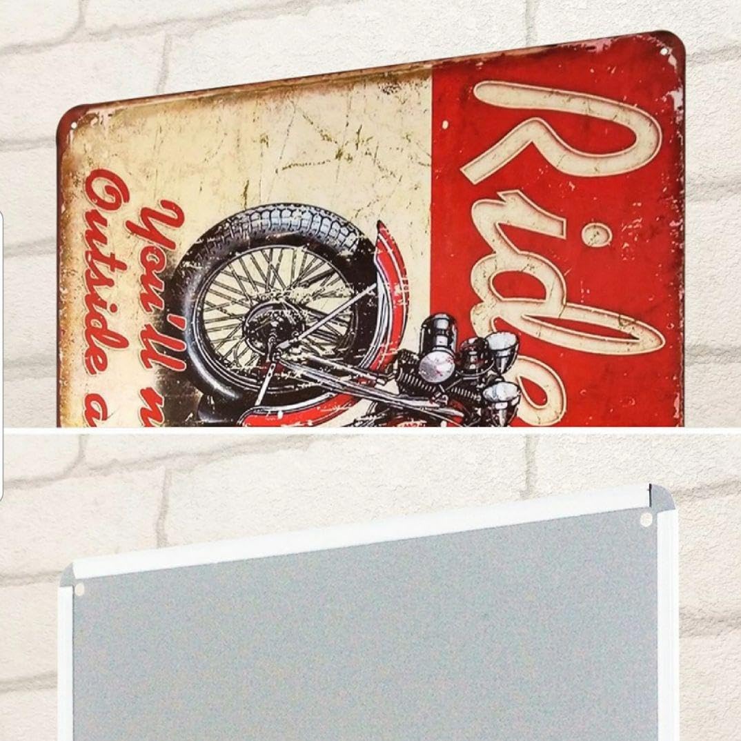 Amazon.co.jp: デザイン看板40バイクrfポスター絵ハーレーダビッドソン 