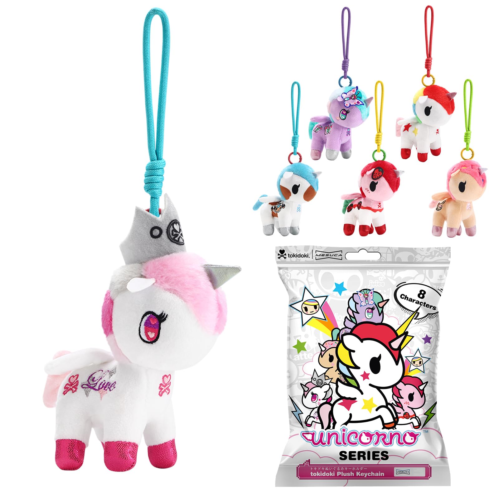 Amazon.com: Tokidoki Unicorno Series Plush Doll Blind Box Figures