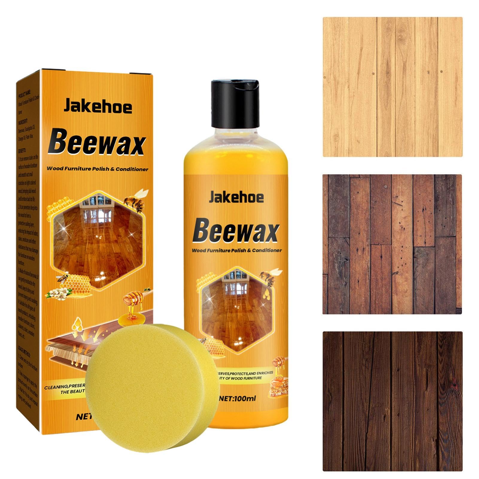 Bee Wax Polish Agent,100ml Natural Furniture Polish Agent | Protective Wood Cleaner Spray, Multifunctional Furniture Polish for Wood, Multisurface