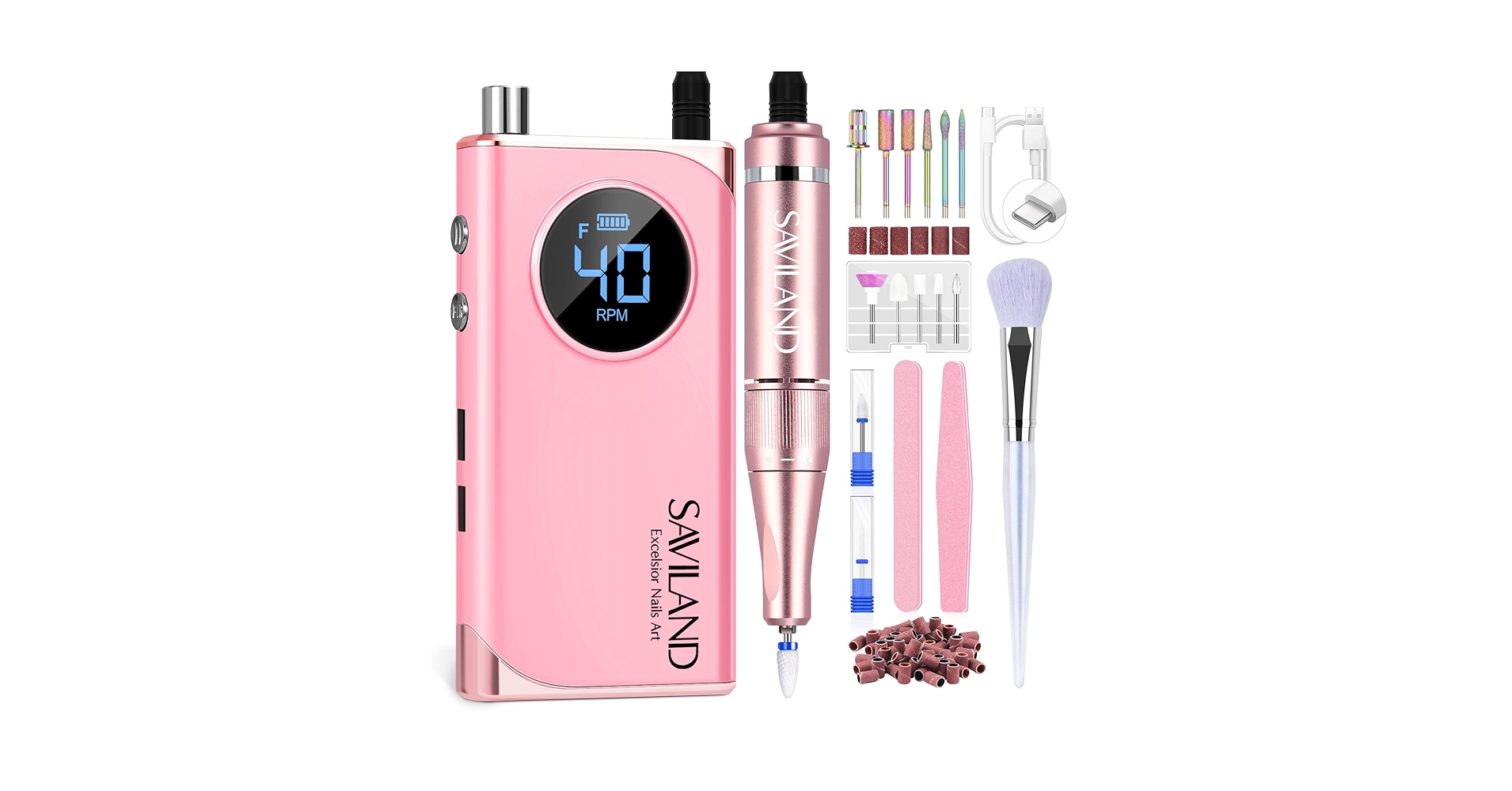 Amazon.com: SAVILAND Electric Nail Drill Professional