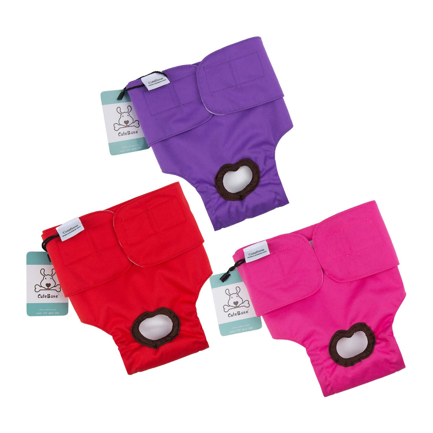CuteBone Hundewindeln männliche waschbare Bauchband für männ