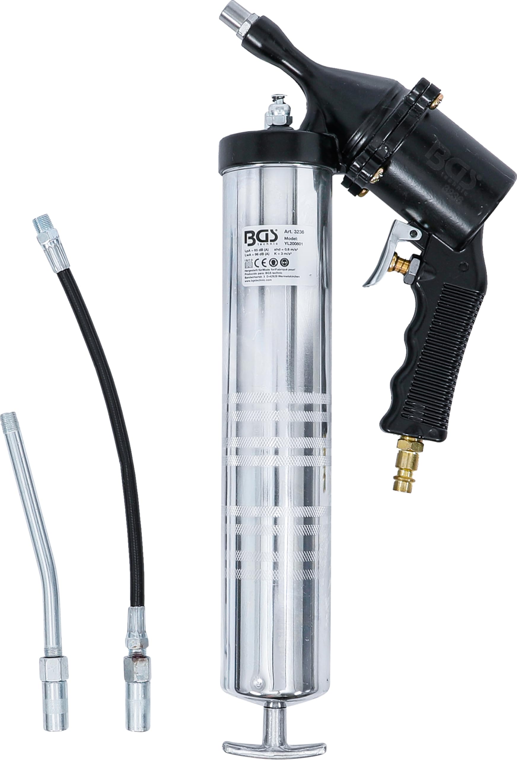 BGS 3236 | Ingrassatore pneumatico | 400 cm³