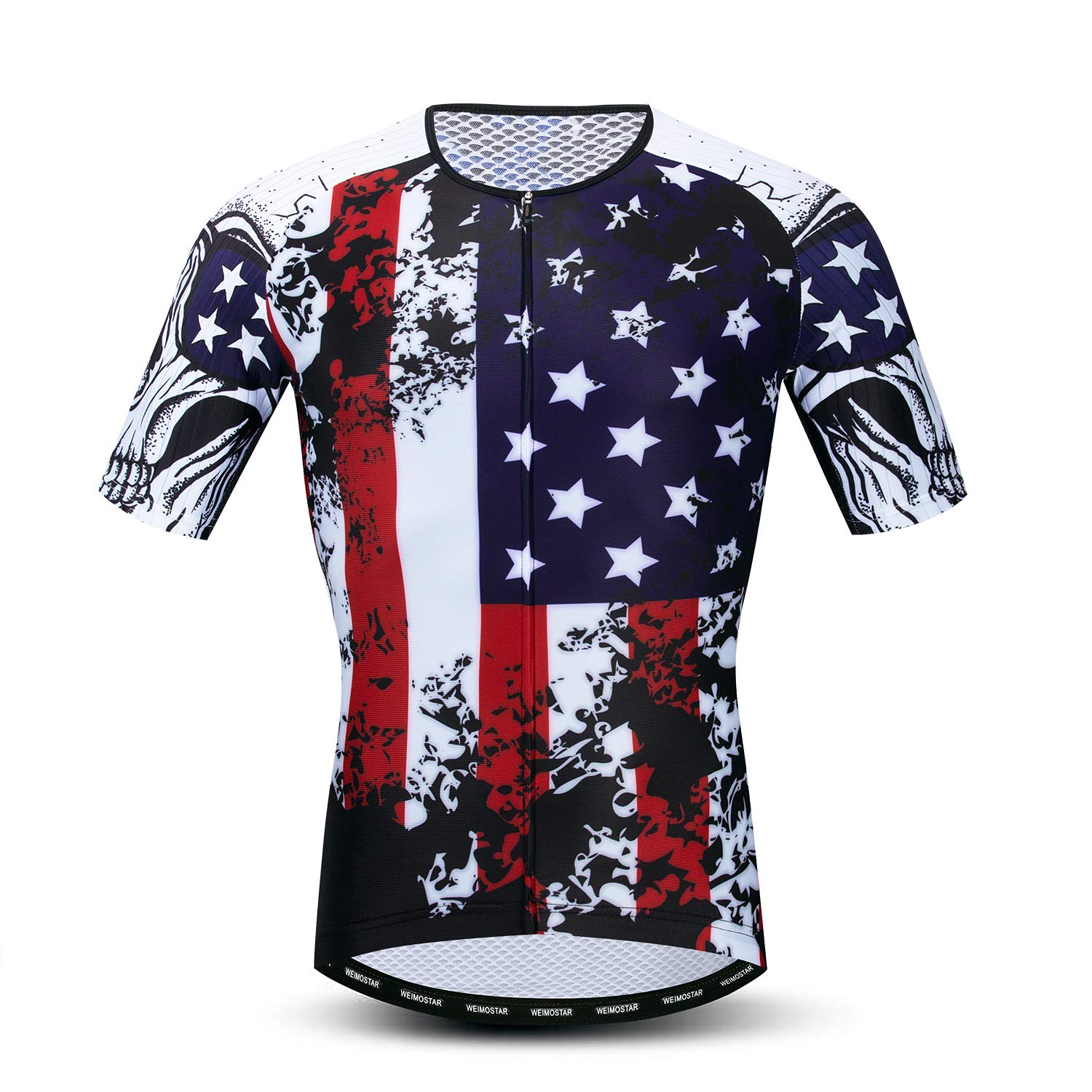 USA Cycling Jersey Men, Men's Racing Bike Shirt Tops S-XXXL