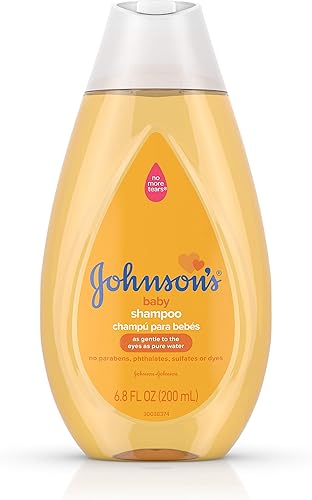 Johnsons Baby Champú suave sin desgarros libre de parabenos ftalatos sulfatos y colorantes amarillo 676 onzas líquidas