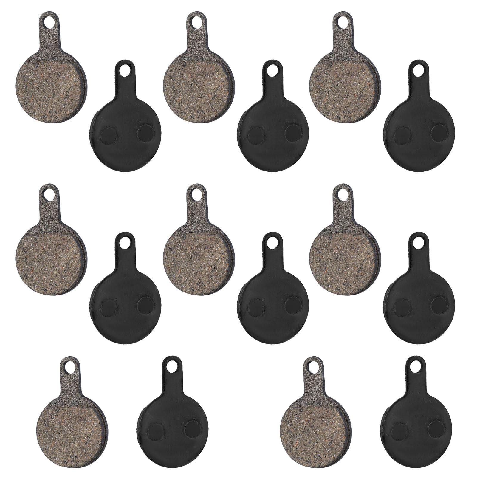 8 Pairs Bicycle Disc Brake Pads, Low Noise Bike Brake Pads Wear Protection Bicycle Accessories Suitable for B01S Mountain Bike Compatible with Tektro Novela IOX