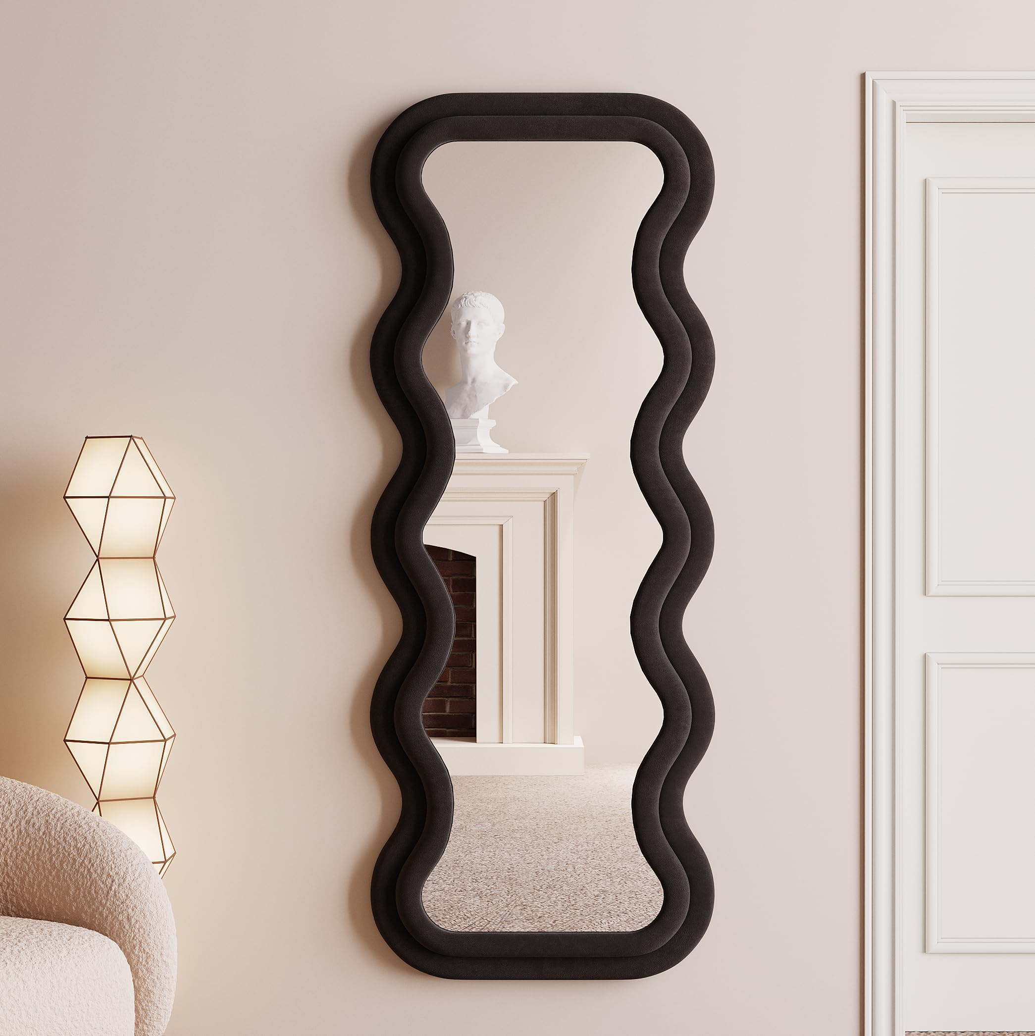 鏡 Wall Mirror Betsy Frame l KareDesign Mirror Betsy Frame Metal 90Ø | KARE Tallinn