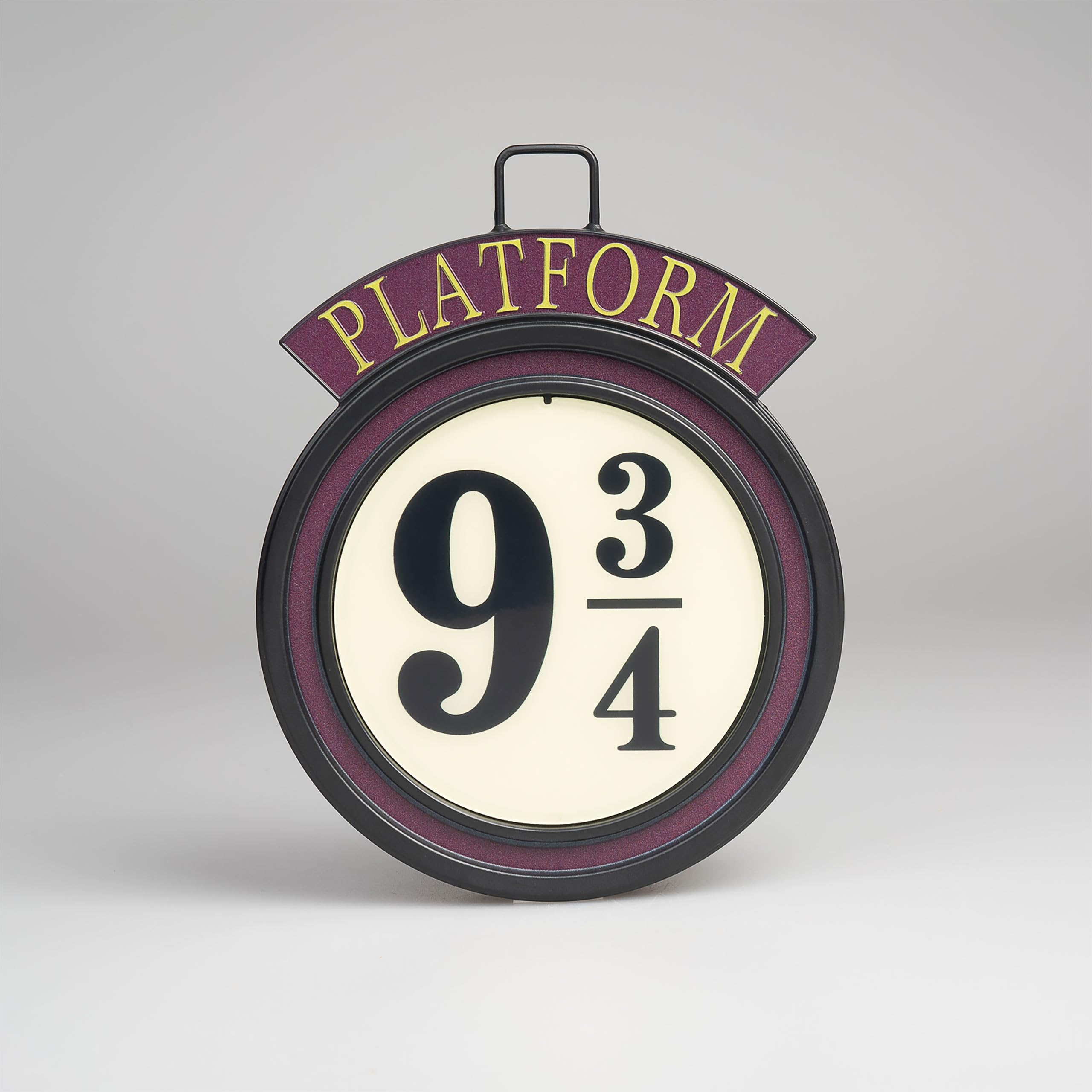 Elbenwald Harry Potter – Lámpara de vía 9 3/4 con soporte de pared, 22 x 26 x 8 cm, funciona con pilas, plástico | 22 x 26 x 8 cm, funciona con pilas, plástico