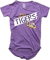 Vista 69 de Wes and Willy NCAA - Camiseta Burnout para niñas S/S