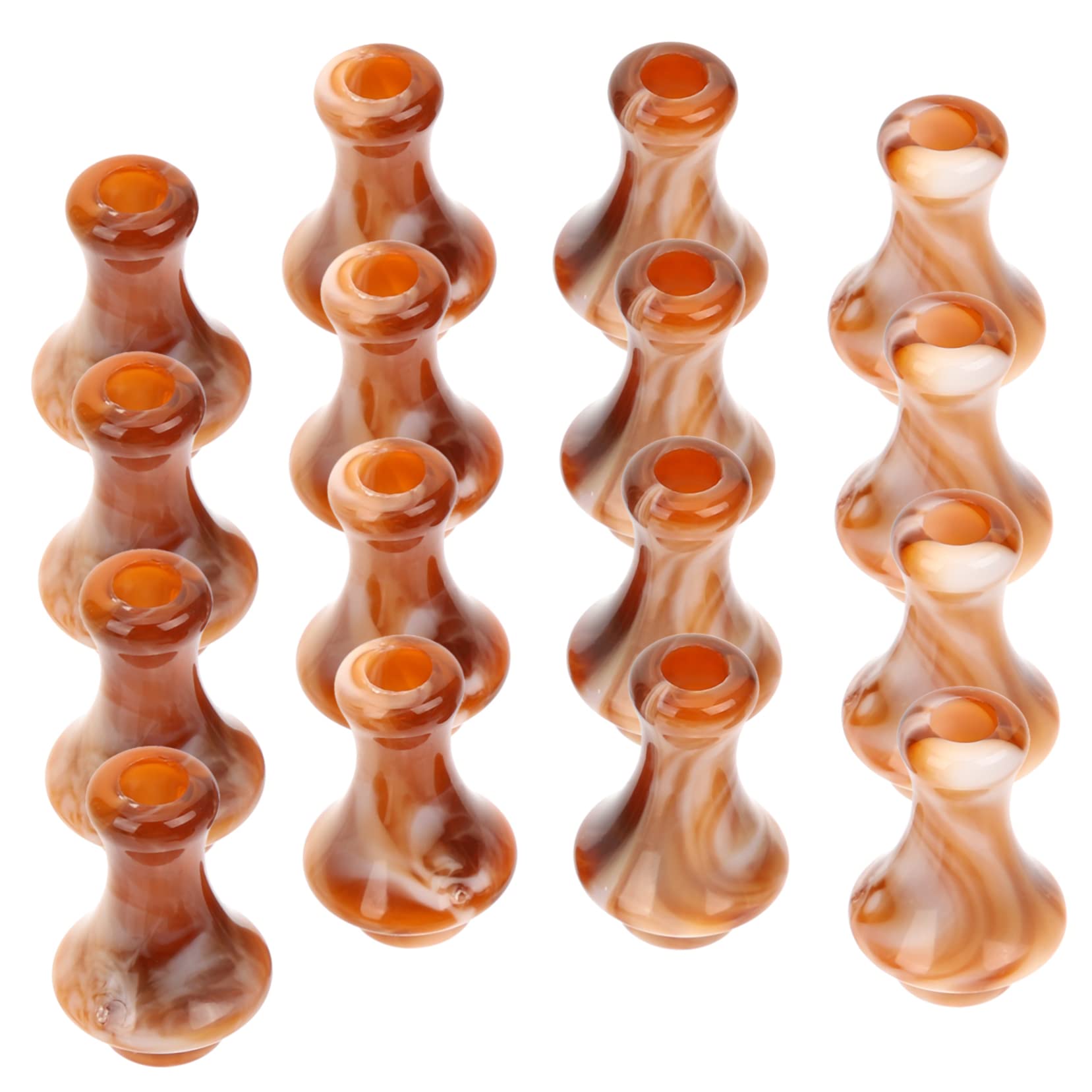 HEMOTON Accessories Kit 16pcs Universal Resin Player Trainer Mouthpieces for Music Sets