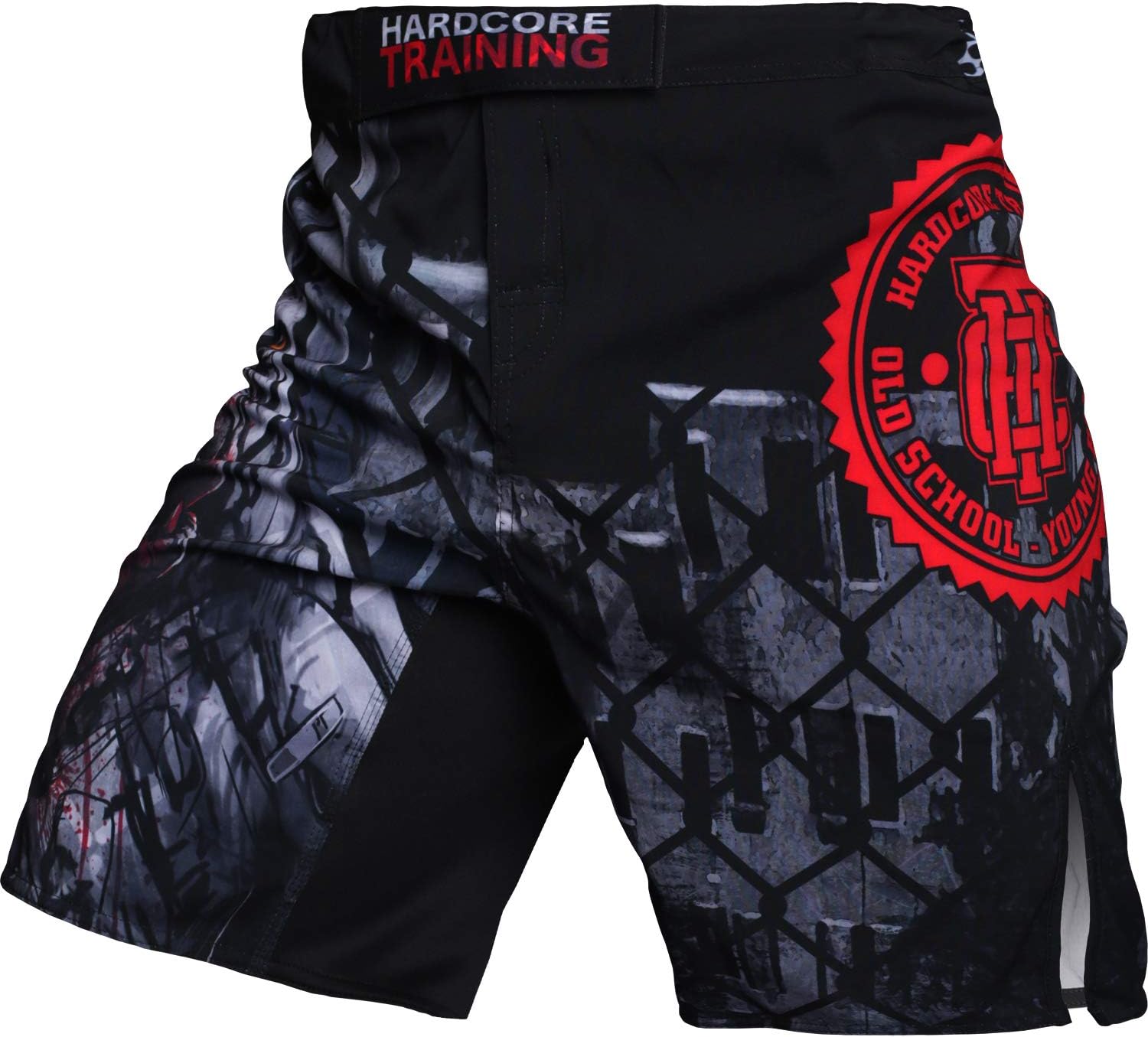 Hardcore Training Fight Shorts Men's Boxing MMA Combat BJJ Grappling Fitness Muay Thai Kickboxing No Gi - Image 3