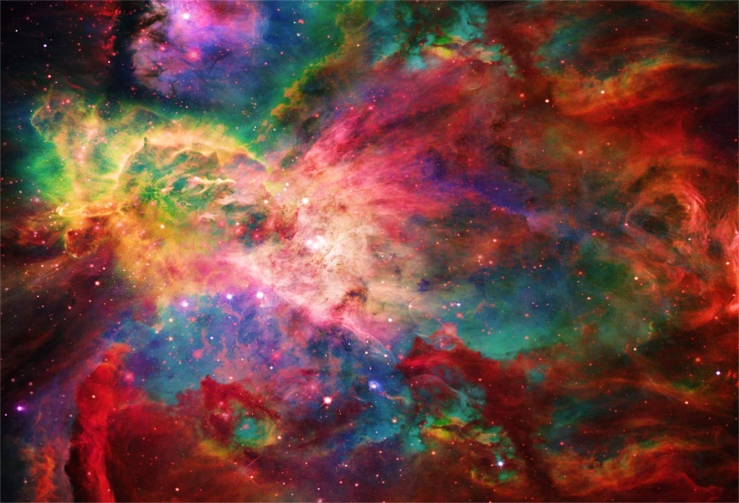 Amazon Com Laeacco Dreamy Abstract Nebula 7x5ft Vinyl Photography Background Mysterious Outer Space Universe Galaxy Backdrop Child Adult Portrait Birthday Banner Wallpaper Youtube Background Electronics