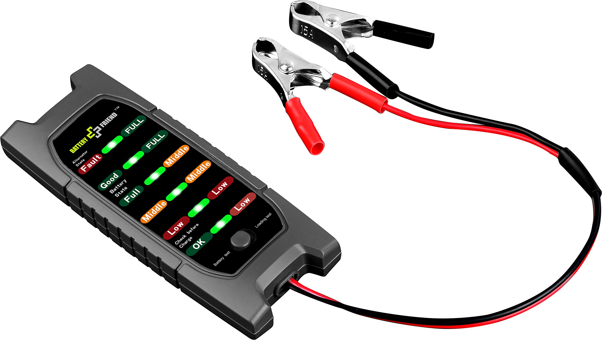 12V Battery Tester for Checking and Testing The Battery Capacity, Battery Load Capacity and The Dynamo