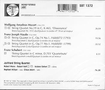 Amazon.co.jp: String Quartets: ミュージック