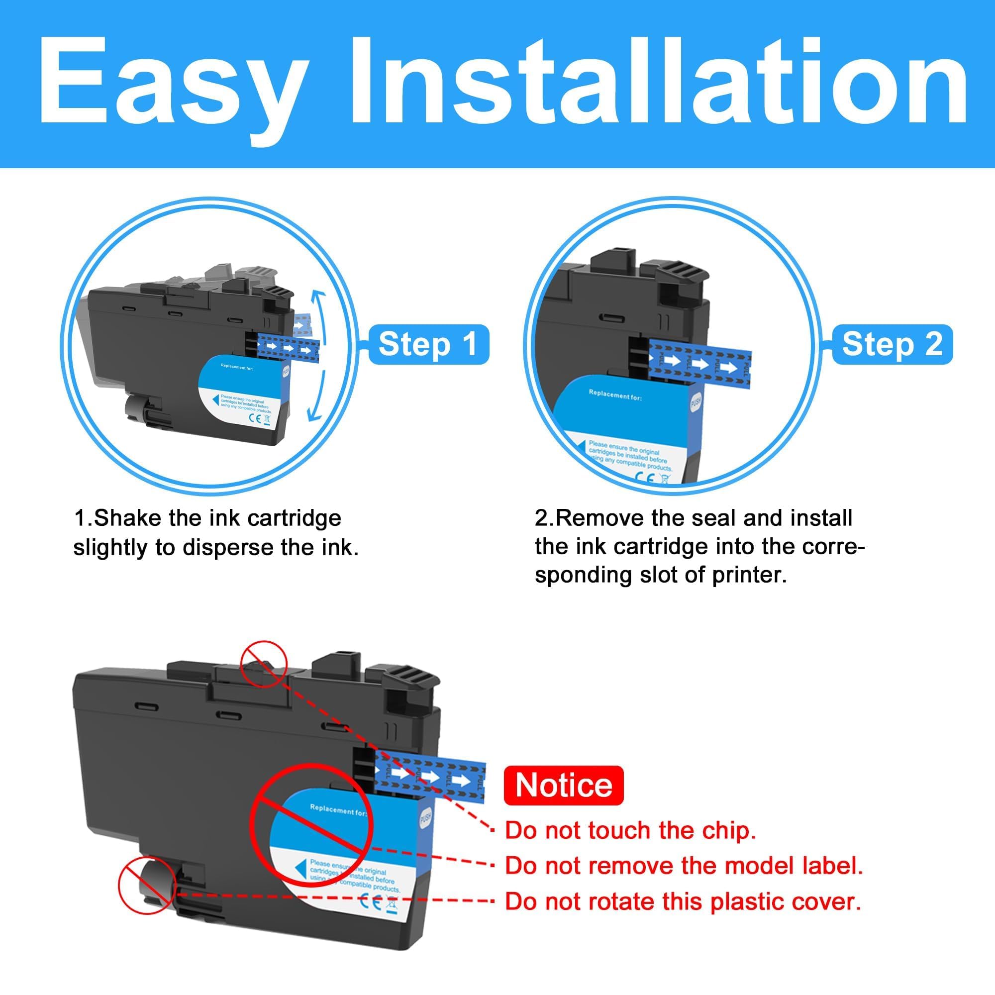 Compatible Brother LC-426XL Pack De 4 Cartuchos De Tinta LC426XLVAL Para Brother Mfc J4335 Mfc J4340 Mfc J4535 Mfc J4540 1 71433 Thumb 402x325