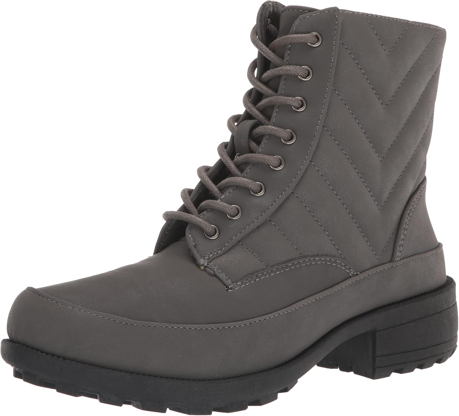 Easy Street Women's Elsie, Grey Matte, 9.5 Wide